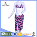 Top Selling Magnificently Waistcoat Fit Floral Prints Nylon Spandex Swimwear Fabric